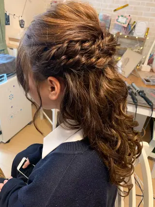 ヘアアレンジ LAVISH nail salonのヘアスタイル