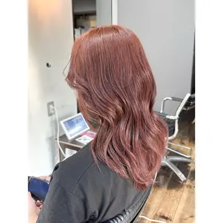 ミディアム カラー キヨ メンズカット/パーマのヘアスタイル