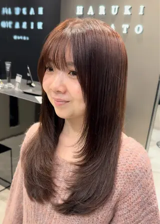 ロング HARUKI MINATO japan東京店所属・三輪 隼大のヘアスタイル