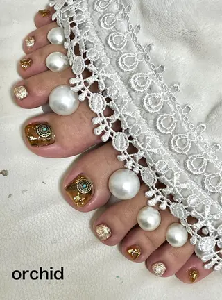 ネイル orchid ♡オーキッドのネイルデザイン