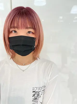 ショート vain所属・パーマウルフショート 濱田匠のヘアスタイル