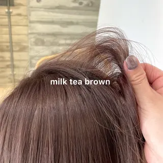 カラー 暖色カラー推し/ トヤエリコのヘアスタイル