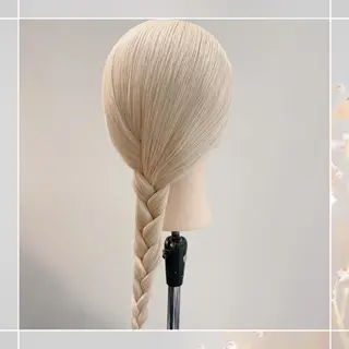 セミロング ヘアアレンジ 👑人気韓国ヘア👑 髪質改善Zina真鍋のヘアスタイル