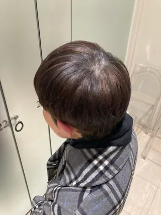 ショート カラー 井上 実南🌻🌱のヘアスタイル