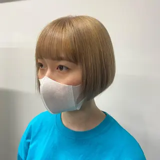 ミディアム カラー パーマ ヘアアレンジ メンズ キッズ ネイル マツエク・マツパ Lumo所属・💖横浜ブリーチなし 💖MIHOのヘアスタイル