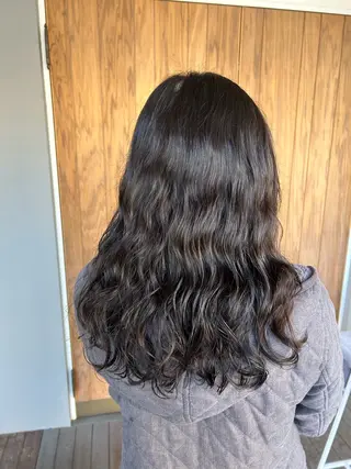 ロング パーマ ufu所属・🫧KOWATA KASUMI🫧のヘアスタイル