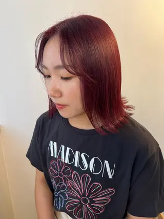 ショート 村上 綾音のヘアスタイル