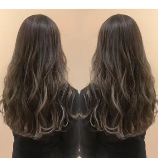 ロング カラー 【髪質改善💎韓国風 レイヤー🌷】山川のヘアスタイル
