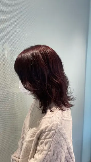 ミディアム レイヤーカット🎀 ブリーチ/なるのヘアスタイル