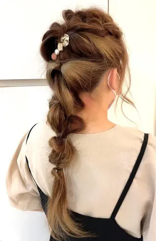 ヘアアレンジ 田中 美有のヘアスタイル