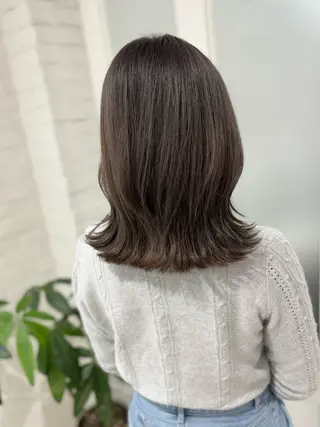 ミディアム 米津 優花のヘアスタイル