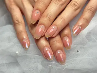 ネイル 【パラジェル・フィルイン】Nailsalon　Merci東中野所属・Merci shigaのネイルデザイン