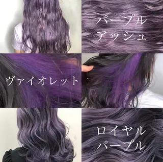 セミロング カラー 美容室 HAKUAのヘアスタイル