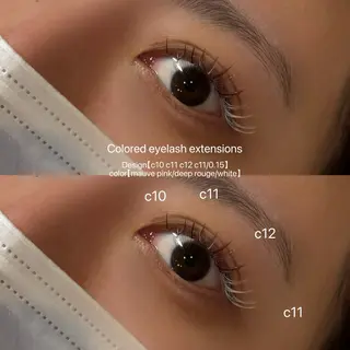 マツエク・マツパ LABEL NATSUKAのマツエク・マツパデザイン