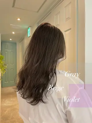 ロング カラー 美髪/カラー 美容院🌈渡辺隼也のヘアスタイル