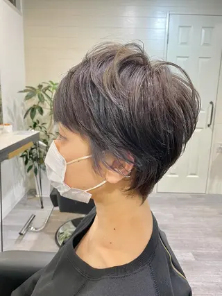 ショート カラー unpeu hair  二条所属・先着1名様限定 カット無料のヘアスタイル