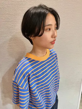 ショート 塩澤 榛奈のヘアスタイル