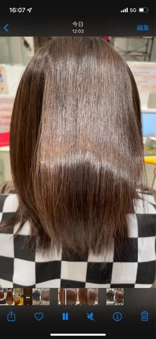 セミロング EARTH検見川浜 鈴木学のヘアスタイル