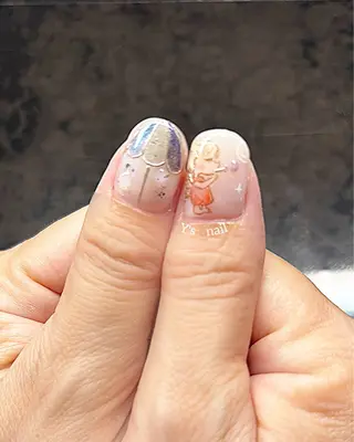 ネイル 手書きが得意🖌️ Y’s  nailのネイルデザイン