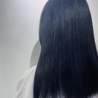 ミディアム カラー 松村 あづみのヘアスタイル