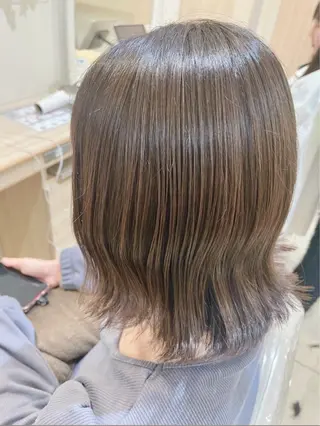 ミディアム カラー ハイトーン🌈✨️ 吉村美沙季のヘアスタイル