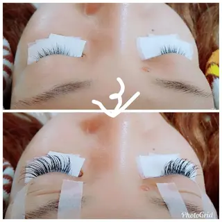 マツエク・マツパ 💡次世代LED -TIARA💡のマツエク・マツパデザイン