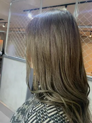 セミロング ACT仙台店所属・lena🎀 透明感カラー/韓国風のヘアスタイル