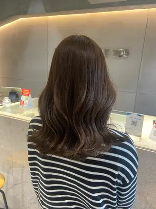 セミロング カラー apollo  yokohama 横浜店所属・APOLLO♡ ＭＩＯのヘアスタイル