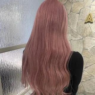 ロング カラー 💖ブリーチ/暖色 𝐘𝐮𝐢💖のヘアスタイル