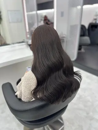 ロング カラー パーマ ヘアアレンジ メンズ キッズ ♥️韓国ヘア レイヤー♥️ゆりのヘアスタイル