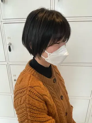 ショート 鶴岡で縮毛矯正なら お任せ！ハヤシナオミのヘアスタイル