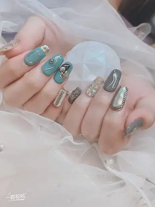 ネイル 長さだし専門店 M2 rikaのネイルデザイン