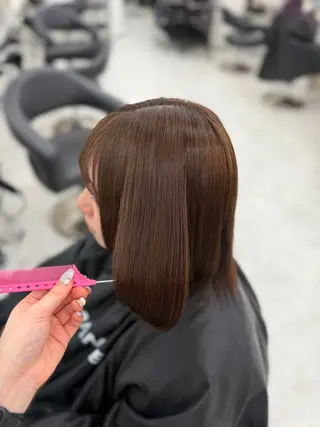 カラー 透ける透明感カラー 🎀anju/渋谷のヘアスタイル