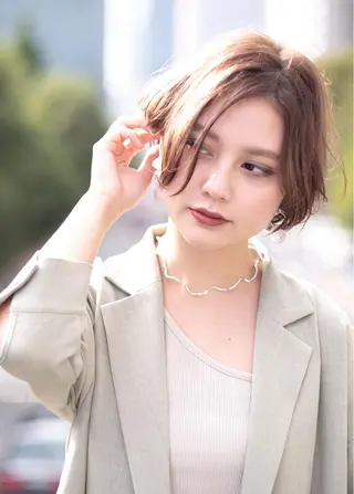 ショート 池田 雄作のヘアスタイル