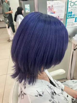 ミディアム カラー 💜モデル大募集💜 松下のヘアスタイル