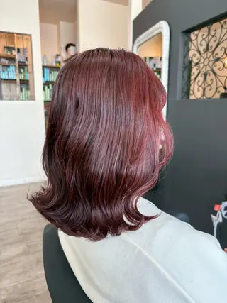 ミディアム カラー YURA hairのヘアスタイル