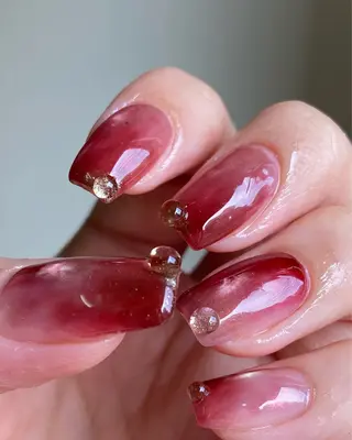 ネイル 草加ニュアンスネイル 🌚hersのネイルデザイン