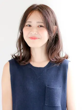 ミディアム 古川 祥久のヘアスタイル