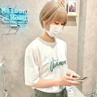 ショート 河原 亮のヘアスタイル