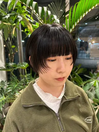 ショート 🦖ミニボブ/ボブ /MOEKA🦕のヘアスタイル