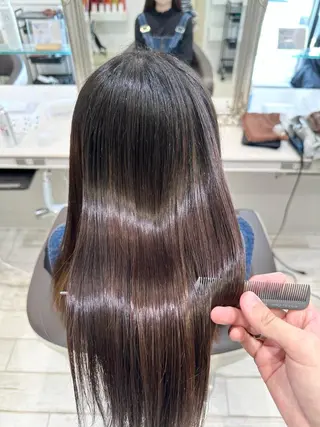 ロング 縮毛矯正専門 金井佳祐のヘアスタイル