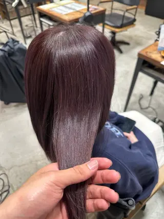 ミディアム カラー 栄/レイヤーカット /オリーブ/傑🦥のヘアスタイル