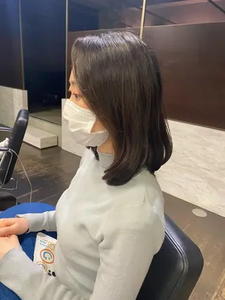 ミディアム パーマ ROBBY表参道所属・木村【似合わせ ショート】無料✨のヘアスタイル