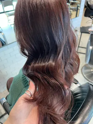 ロング カラー パーマ ヘアアレンジ メンズ キッズ ネイル マツエク・マツパ アイブロウ 丁寧なカウンセリング 🌿Chiemi🌿のヘアスタイル