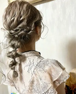 カラー ヘアアレンジ JILL ユキのヘアスタイル