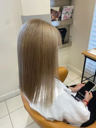 ロング カラー 🌟メンズ/ミニボブ Marin💟のヘアスタイル