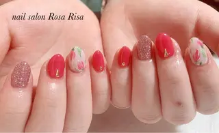 ミディアム ネイル ネイルスタジオ シェイクユアハンズのネイルデザイン