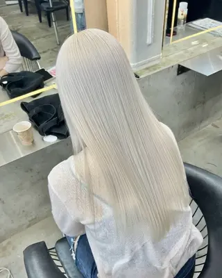 ロング ケアブリーチ/ 髪質改善/垣尾颯大のヘアスタイル