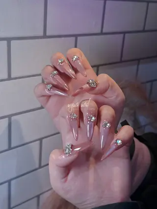 ネイル 長さ出し専門 nynaのネイルデザイン