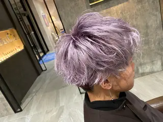 ショート カラー メンズ Kobayashi ハイライト/ショートのヘアスタイル